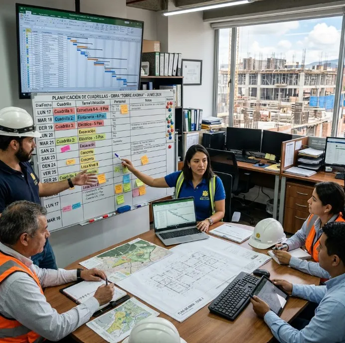 Equipo AAPSA — planeación de obra